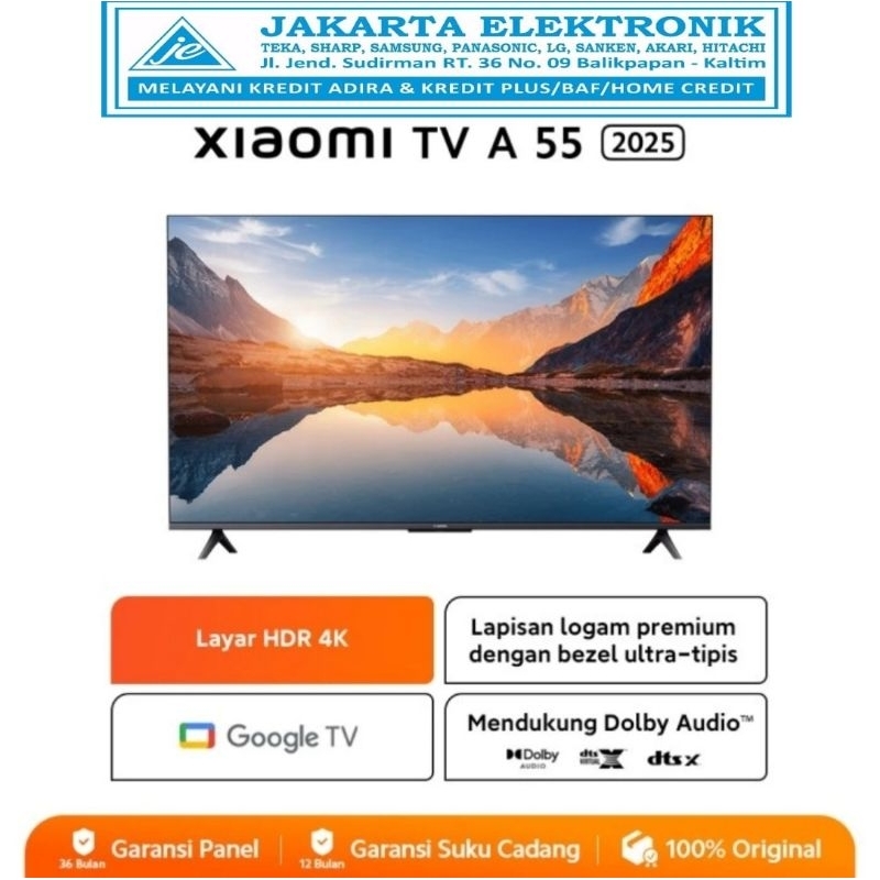 XIAOMI 55INCH GOOGLE TV UHD 4K A 55 2025