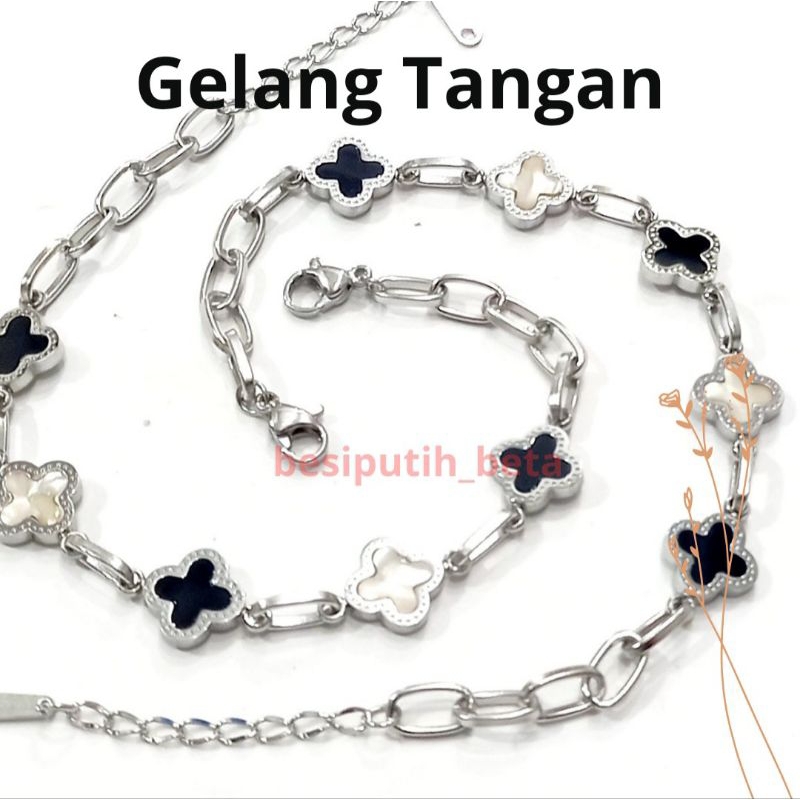 Gelang besi putih asli