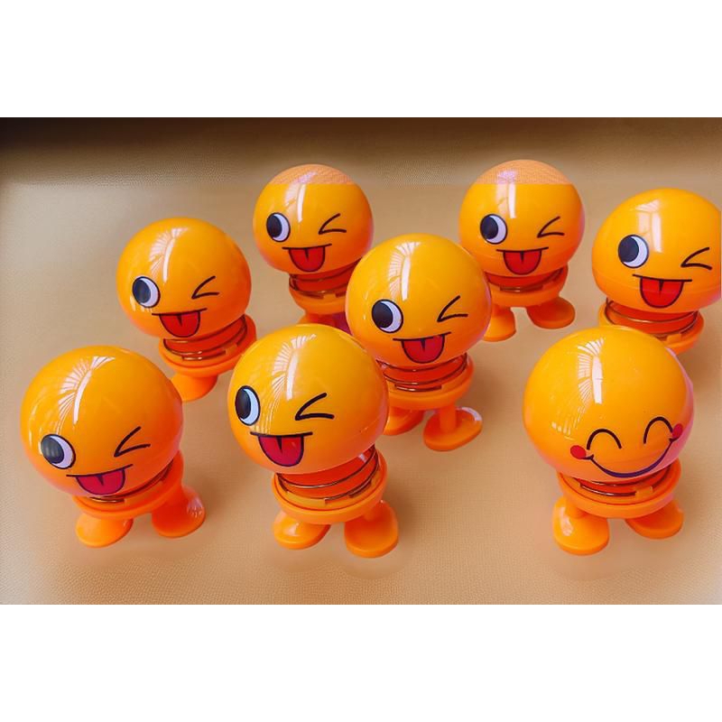Boneka Emoticon Goyang Emoji bergoyang Boneka mobil Mainan kepala goyang