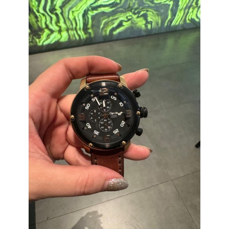 Preloved jam tangan pria Alexandre Christie AC6397 original