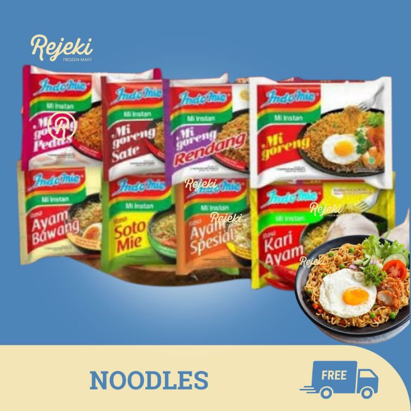 

Indomie Mie Kari Mie Goreng Geprek - Rejeki Frozen Mart