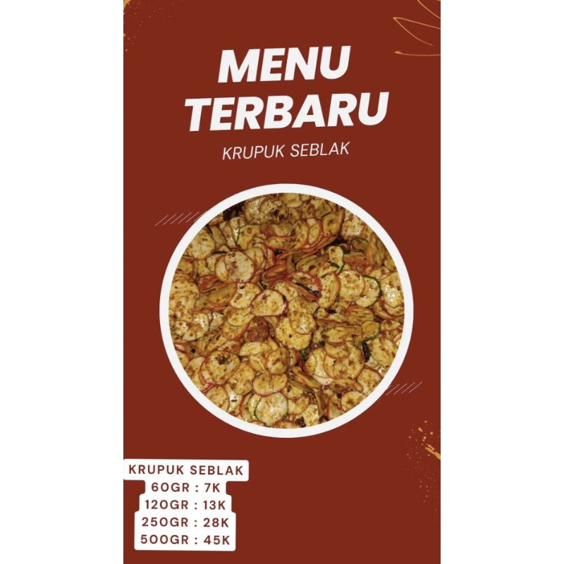 

krupuk seblak pedas daun jeruk