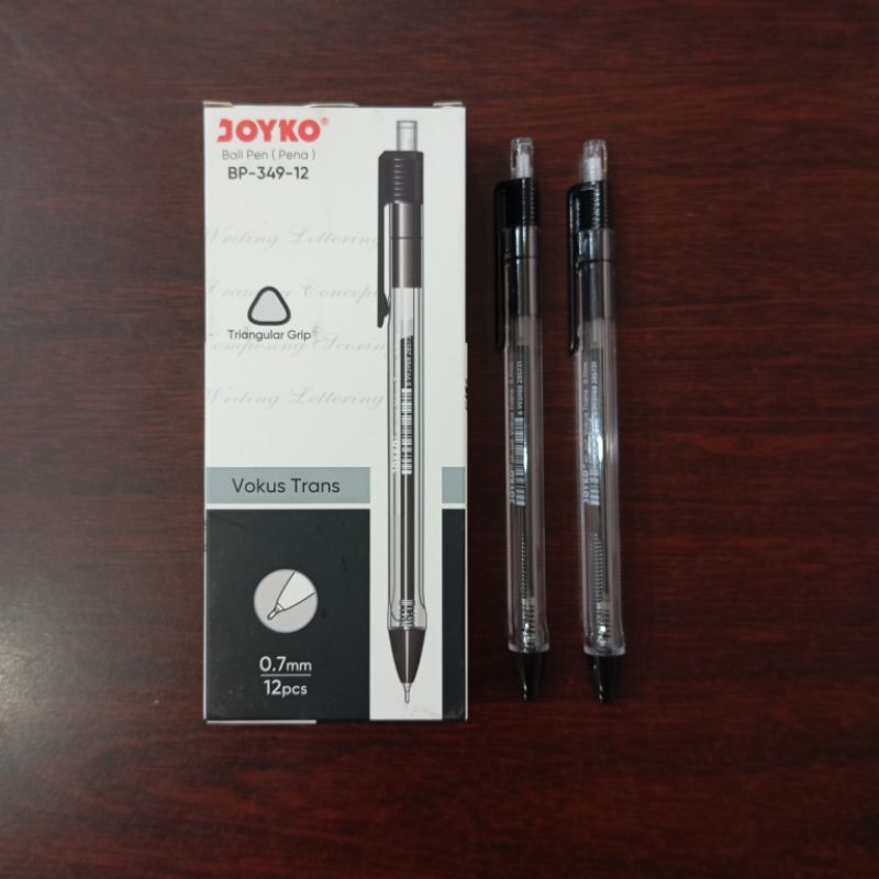 

Pulpen Pena Joyko BP-349 Vokus Trans 0.7 ( 1 Pack isi 12 pcs )