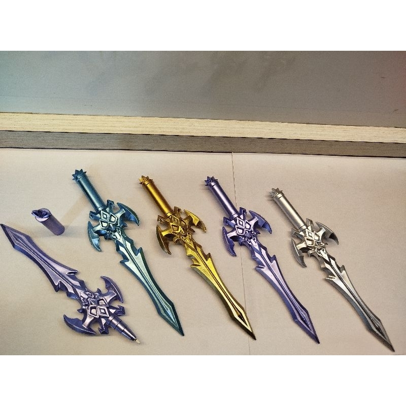 

Pulpen Bentuk Pedang 12pcs || Pulpen Unik Motif Boy