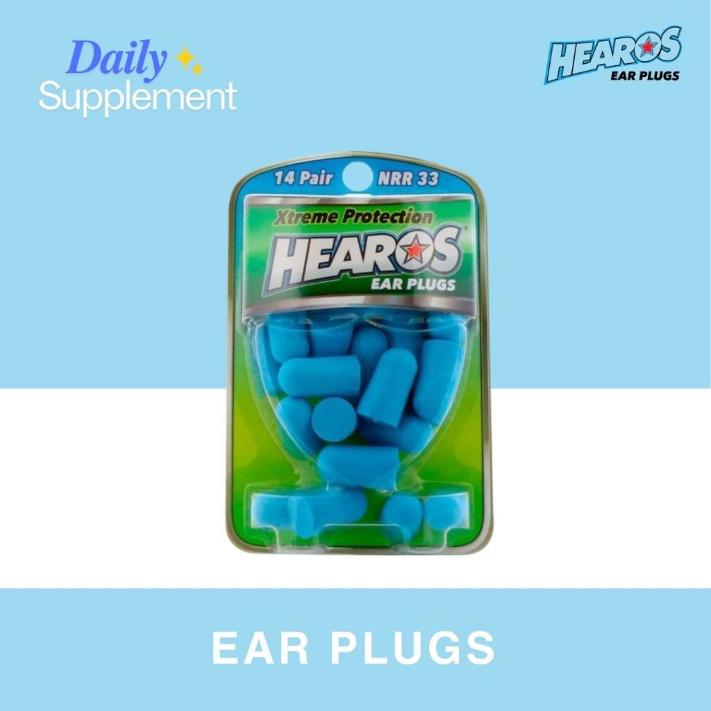 Hearos Ear Plugs Xtreme Protection NRR 33 - 14 Pasang