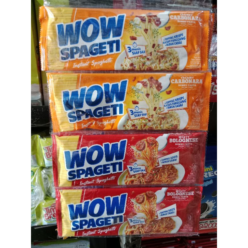 

wow spageti instan bolognese carbonara
