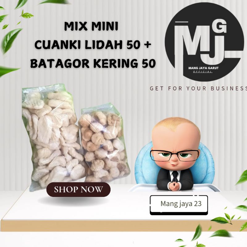 

PROMO Paket hemat cuanki lidah 50 + tahu 50 pcs enak lezat Garut food instan MURAH