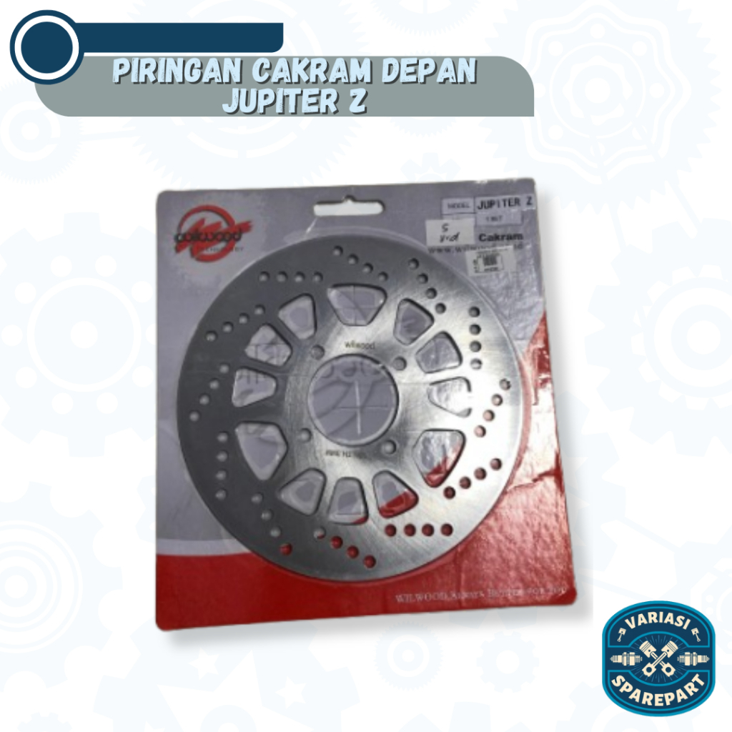 Piringan Cakram Depan Jupiter Z || Piringan Cakram Depan Standart Yamaha Jupiter Z Merk Wilwood