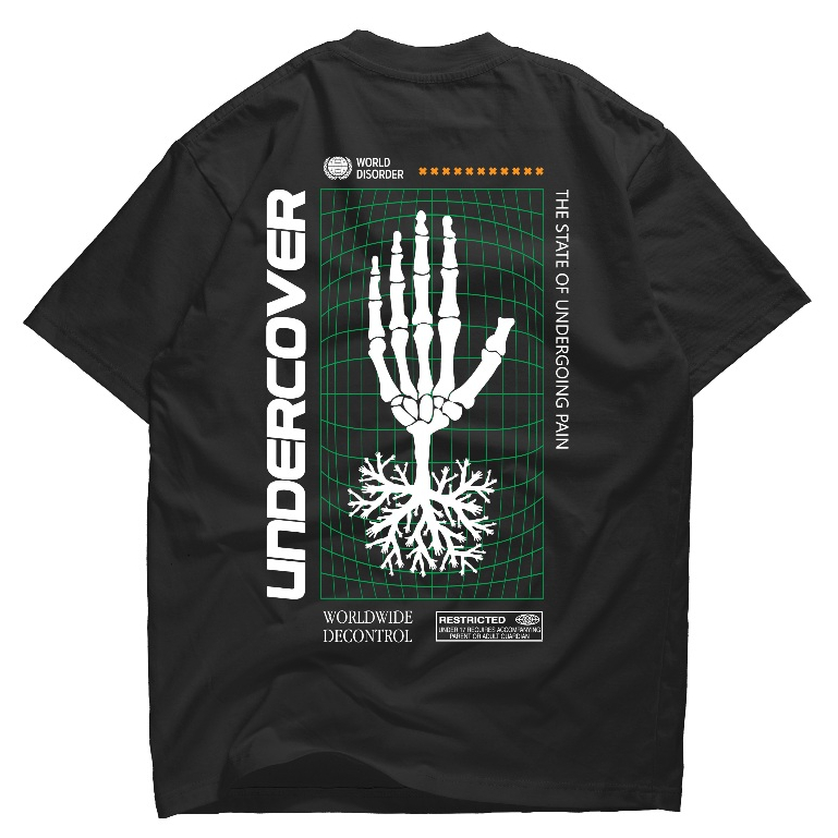 Baju Kaos |tshirt distro ALZ UNDERCOVER