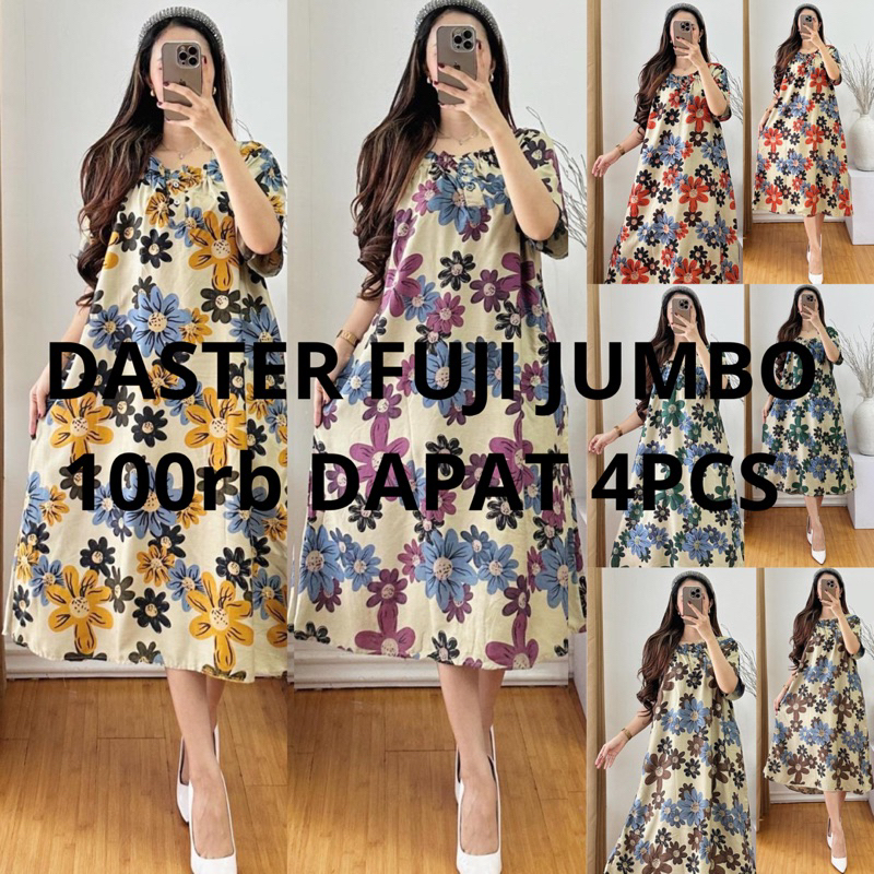 100Rb Dapat 4Pcs DASTER FUJI JUMBO LD 120cm BUSUI KARET KANCING DADA DAN TALI PINGGANG BAHAN RAYON