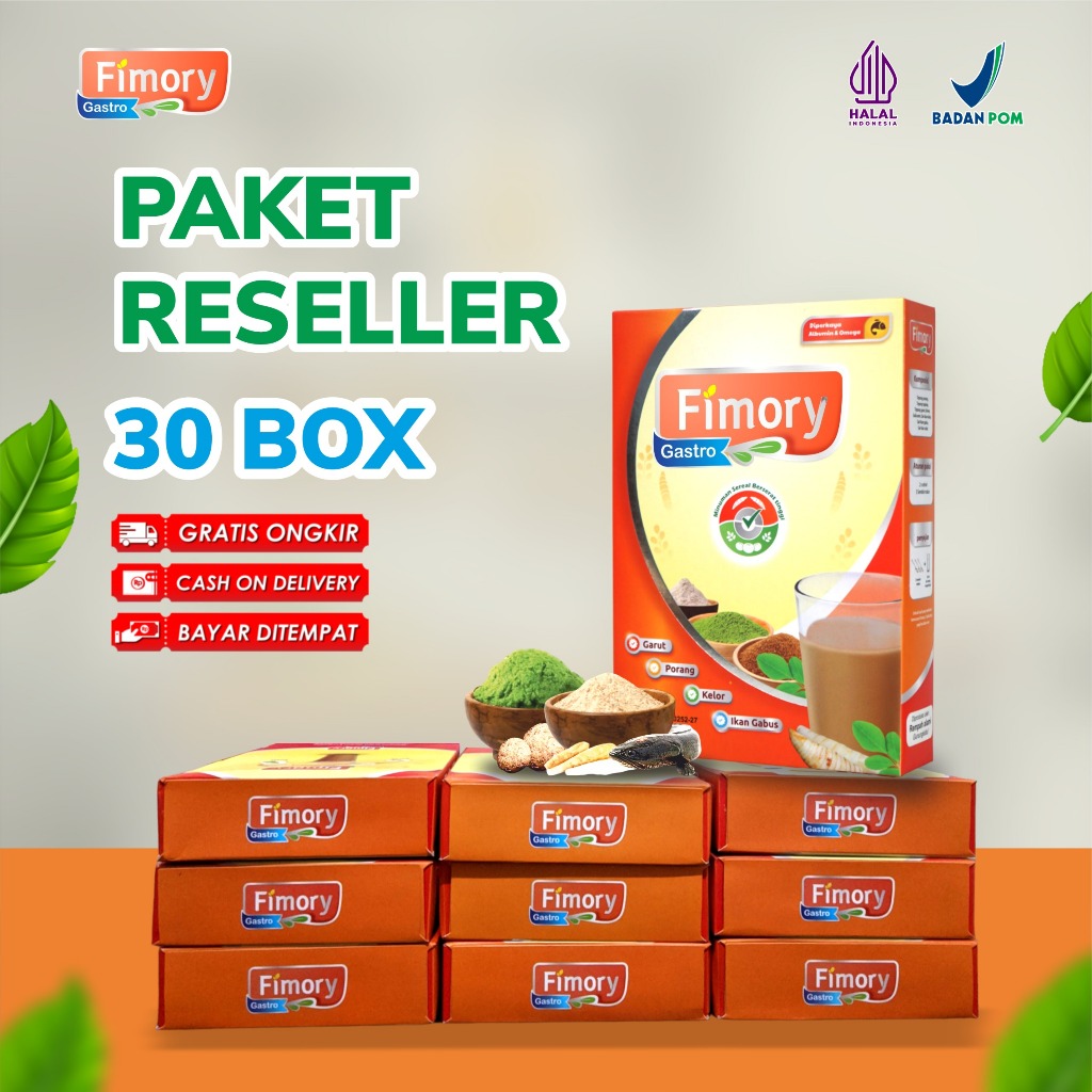 

PAKET RESELLER 30 PCS Fimory Gastro - Mengatasi Asam Lambung Akut - Dijamin Original 100%