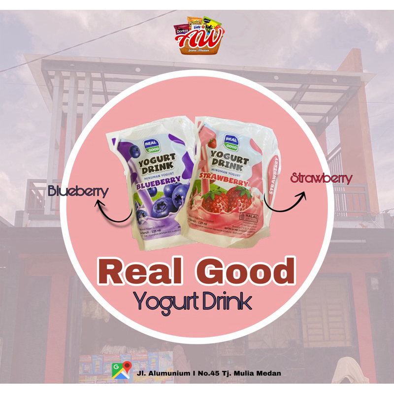 

Real Good (Yogurt Drink 120 Ml) dijual per satuan