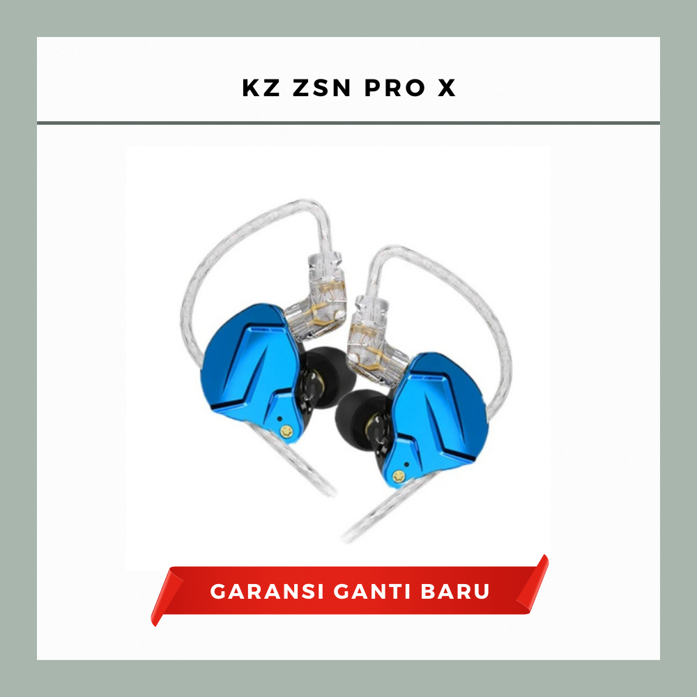 KZ ZSN Pro X Knowledge Zenith Metal Earphones 1BA+1DD Hybrid Technology HIFI Bass In Ear Monitor Noi