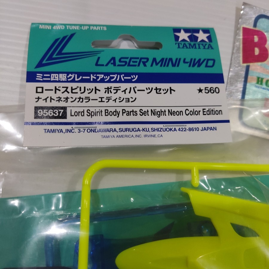 Tamiya 95637-Lord spirit body parts set night neon