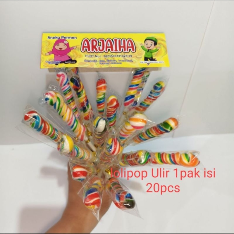 

PERMEN LOLIPOP SPIRAL 3 CM ISI 20 PCS HARGA GROSIR