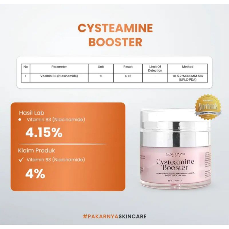 CYSTEAMINE GLAFIDSYA SKINCARE
