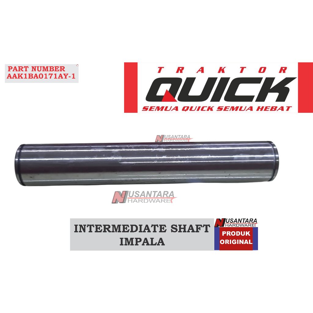 intermediate shaft traktor impala, as intermediate traktor impala, spare part traktor quick impala, 