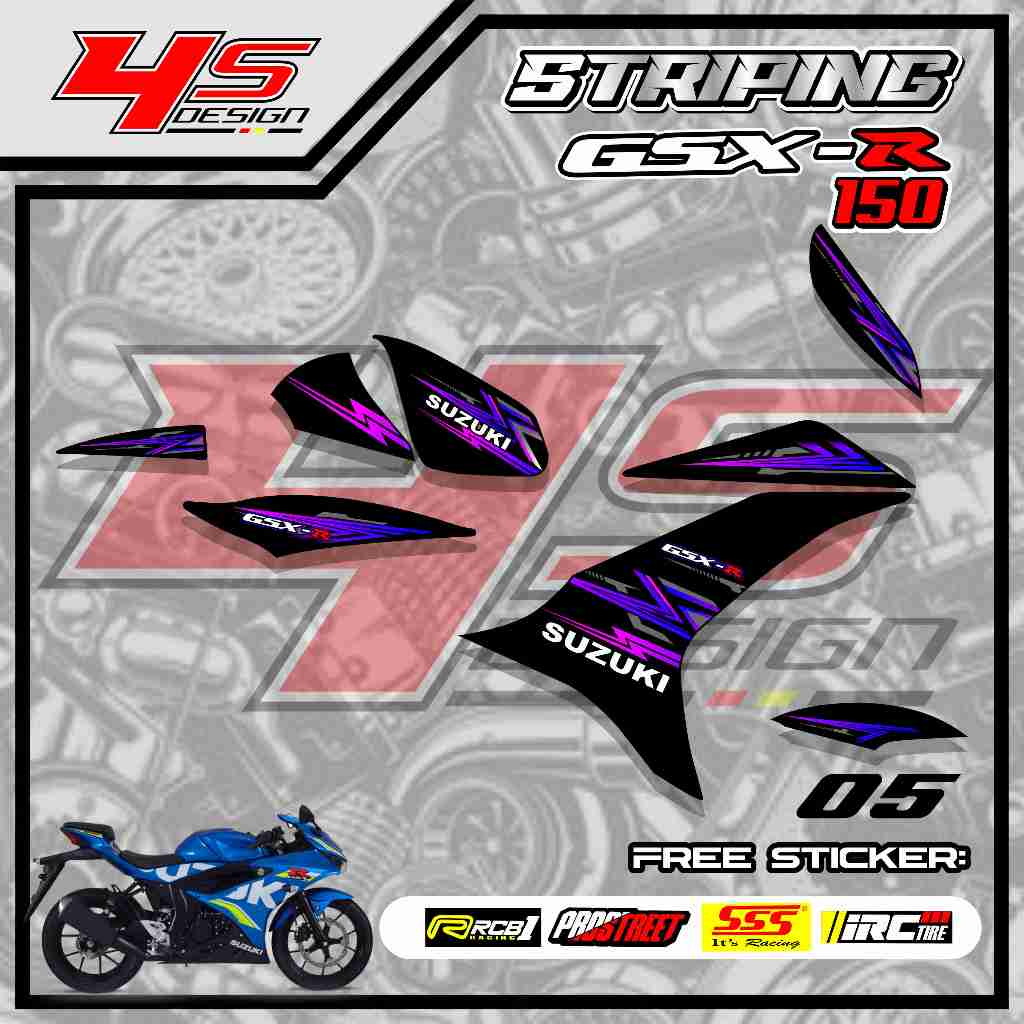 05  STRIPING STICKER GSX - STRIPING STICKER GSX