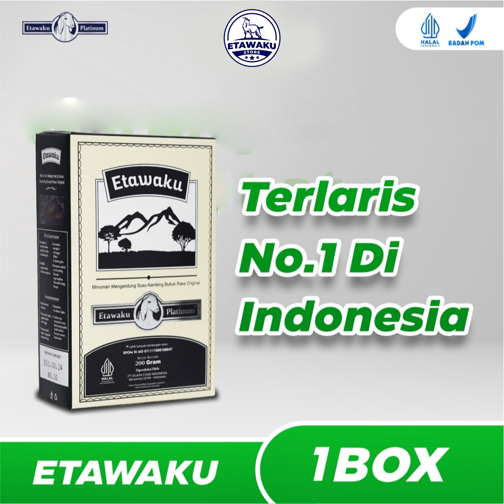 

Etawaku Platinum - Susu Kambing Etawa Original 1 box Etawaku Store Surabaya
