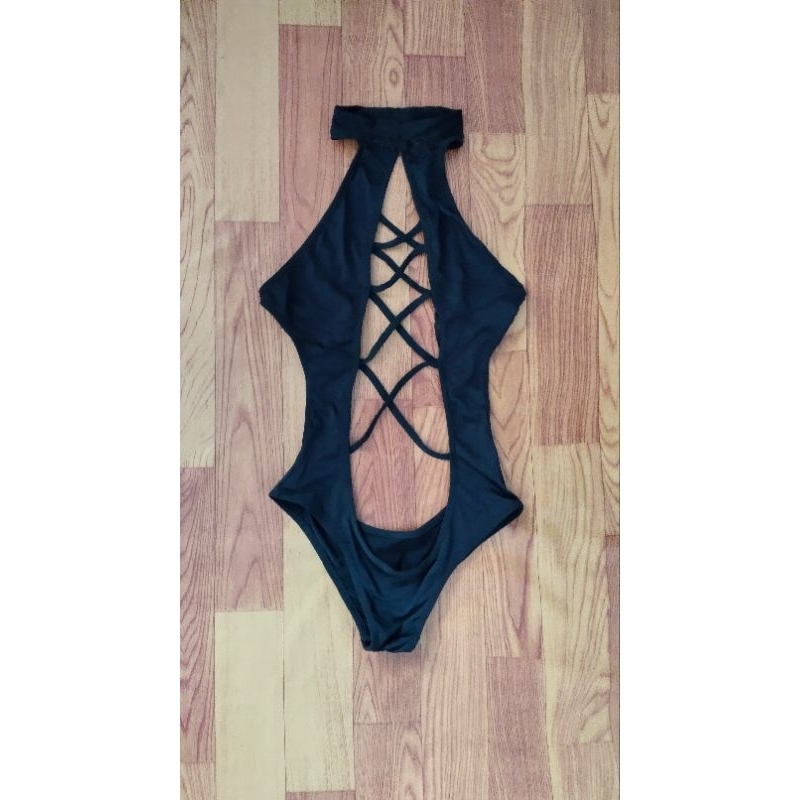 *AB9 Lingerie Hitam Tali² Keren