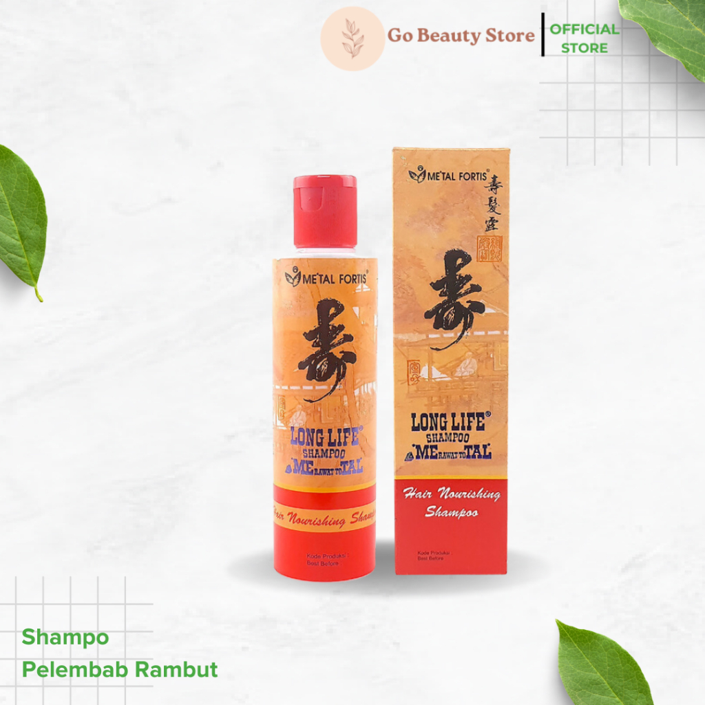 ORI METAL SHAMPOO 60ML ORIGNAL - LONG LIFE SHAMPOO METAL 60ML BPOM - PEMANJANG RAMBUT