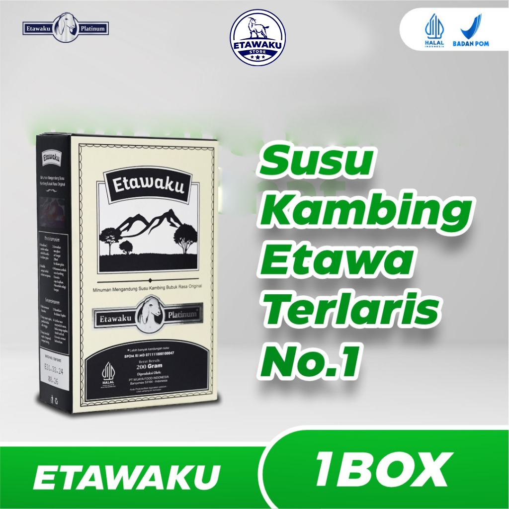 

Susu Etawaku Platinum - Susu Kambing Etawa Bubuk Terbaik 100% Asli Etawaku Store Surbaya
