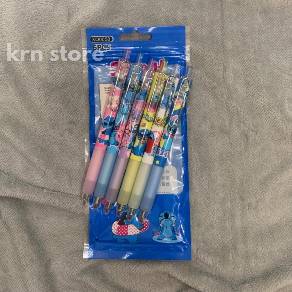 

Pulpen Gel Karakter Tinta Hitam 0.5mm//Pen Stitch 0.5mm//Bulpen Karakter//Krnstore