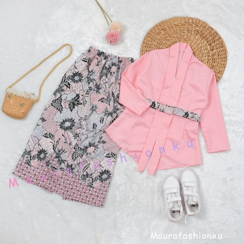 SET KEBAYA KATUN FLOY KARTINI ANAK HARASTA / KEBAYA KATUN FLOY ANAK / KEBAYA ANAK KATUN / KEBAYA MOD