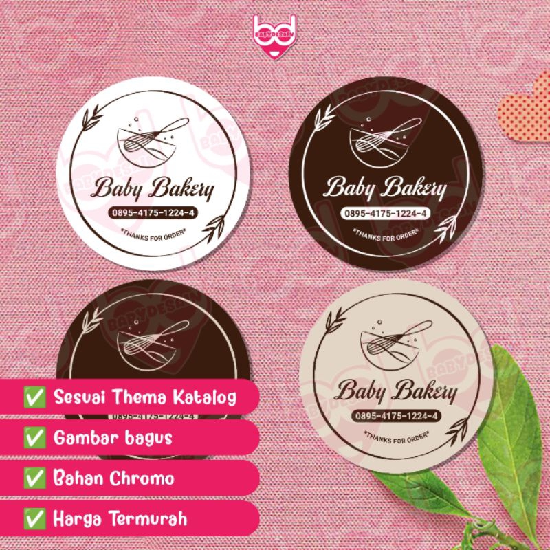 

( BACA DESKRIPSI ) THEMA 01 Stiker Bulat / Stiker Cutting / Stiker Olshop / Stiker Kekinian / Stiker Aesthetic / Stiker Murah