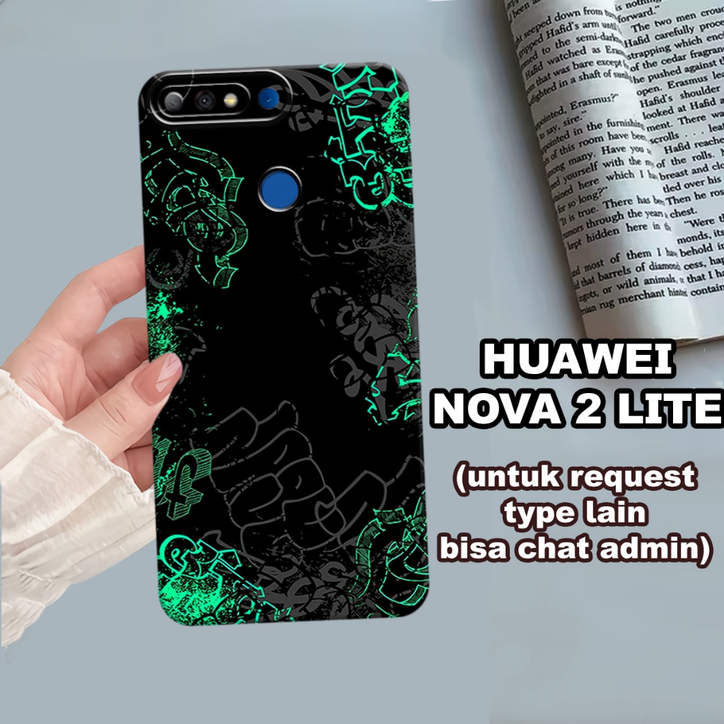 CC25/ Softcase karet lentur untuk huawei nova 2 lite/Motif grafity/case huawei nova 2 lite/kesing hu
