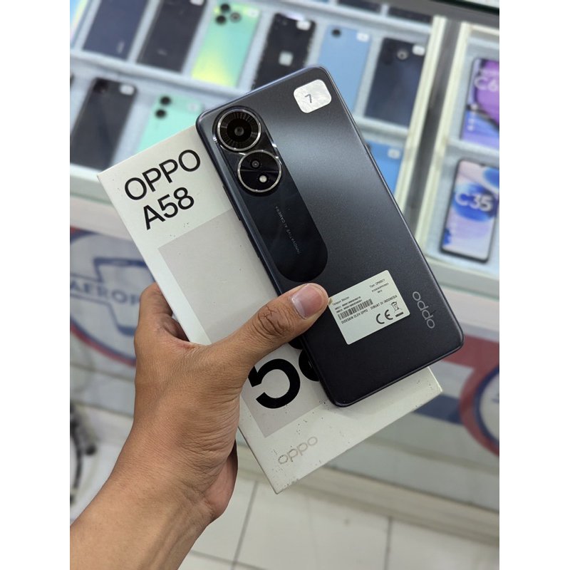 OPPO A58 8/128GB ORIGINAL SECOND FULLSET/HP OPPO A58 RAM 8/128