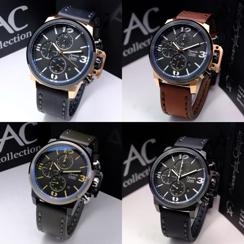 Jam Tangan Pria Alexandre Christie 6280 AC6280 AC 6280MC (ORIGINAL)