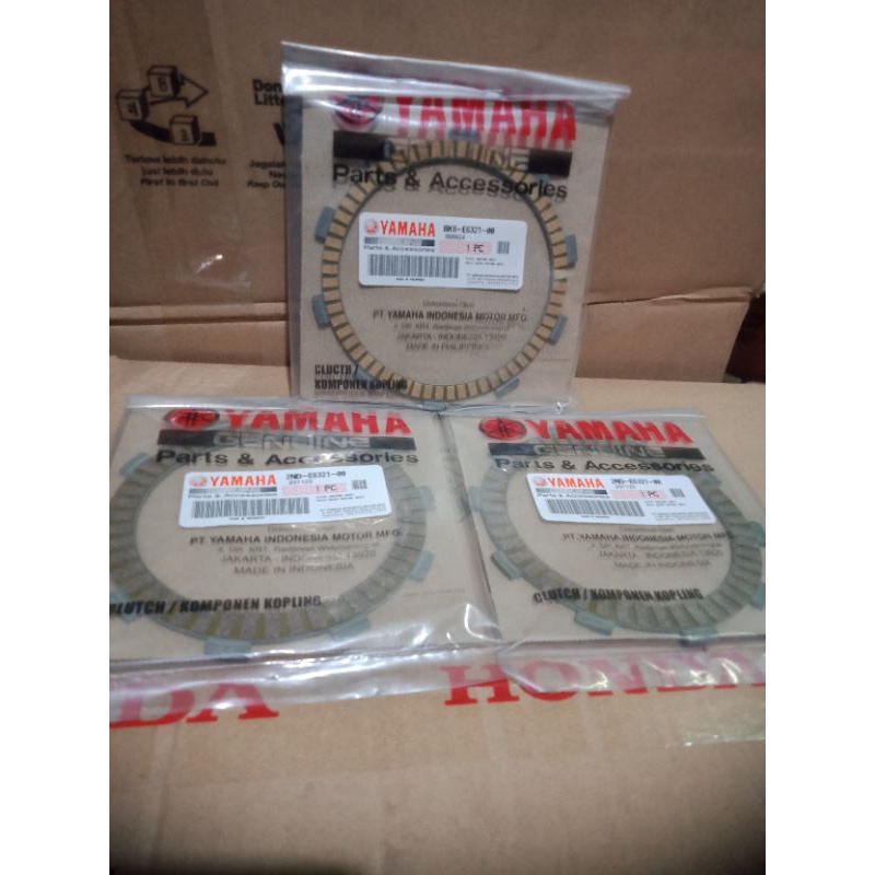 ORIGINAL YAMAHA KAMPAS KOPLING SET R15 V3 VIXION R ORISINIL YAMAHA BK6_E6321-00 2ND_E6321-00