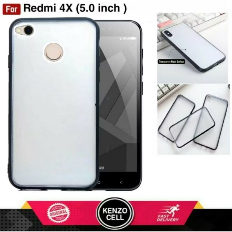 Case Redmi 4X GKK 360 Original Full Protection - Xiaomi 4X Prime Pro Kesing Back Hardcase Full Body