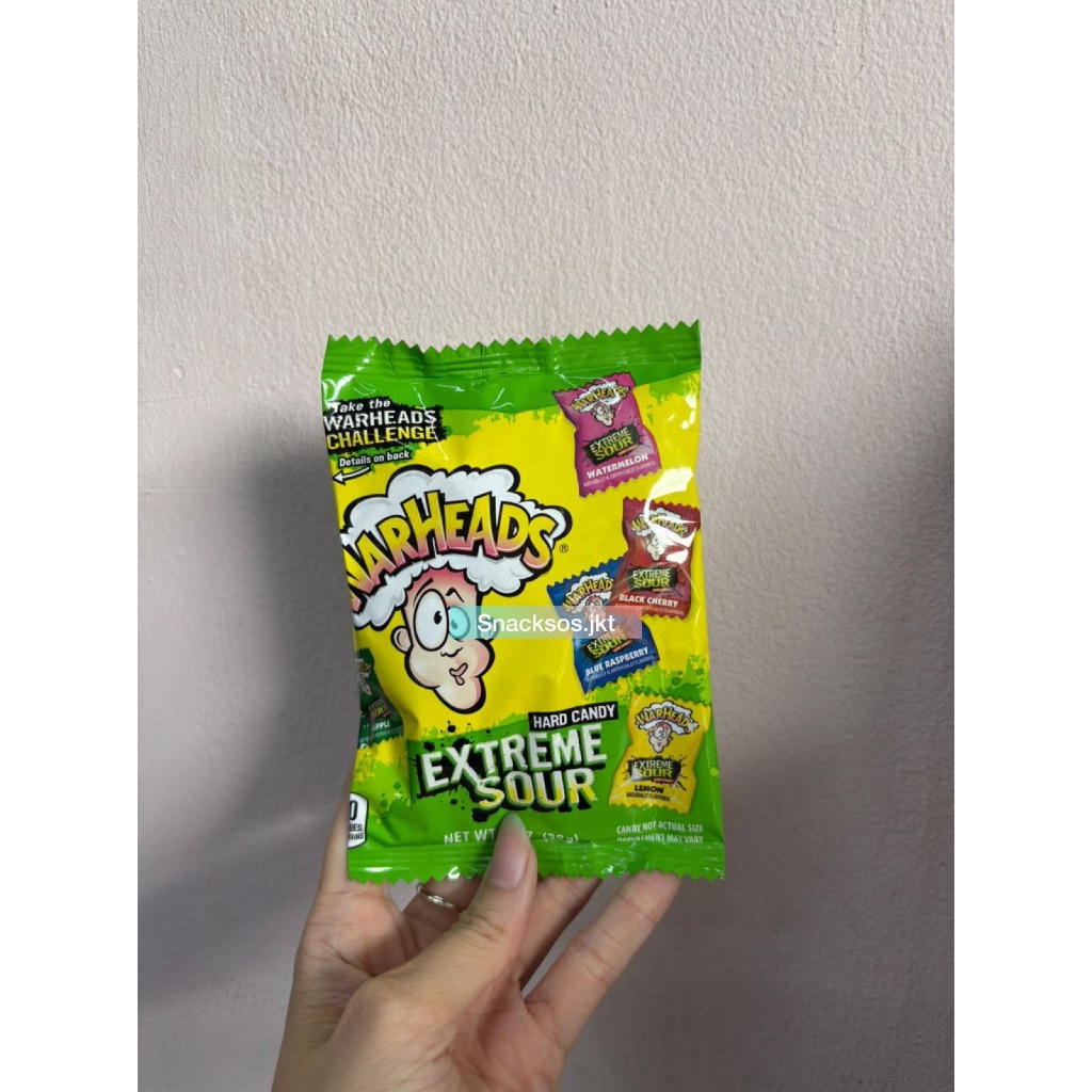 

WARHEADS EXTREME SOUR HARD CANDY- WARHEAD USA