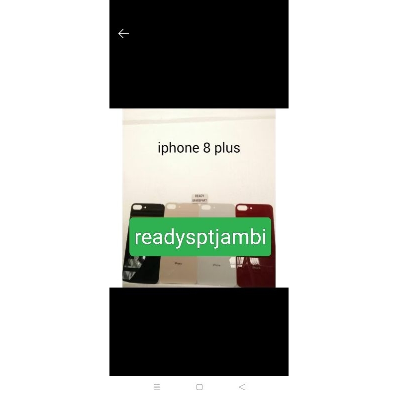 tutup blakang backdoor ip8+plus/ip 8 plus/ip 8+/ip 8plus/iph 8 plus/iph 8+/iph 8plus