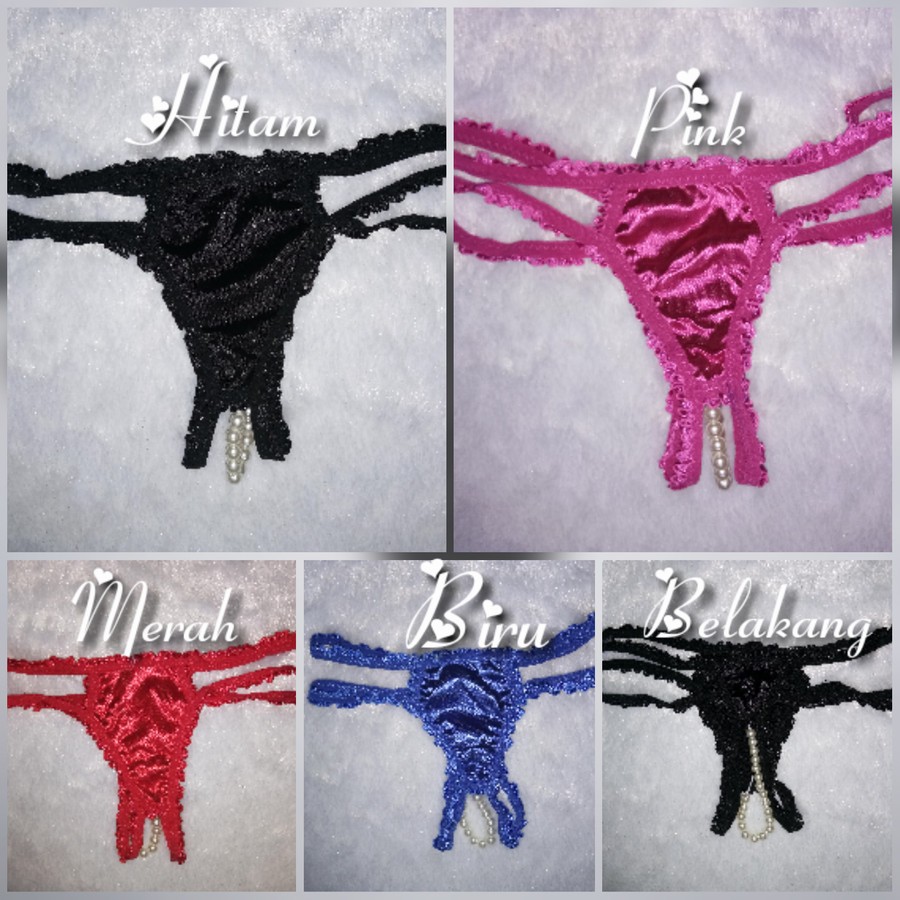 Celana Dalam G String Moete Bolong tengah 8749