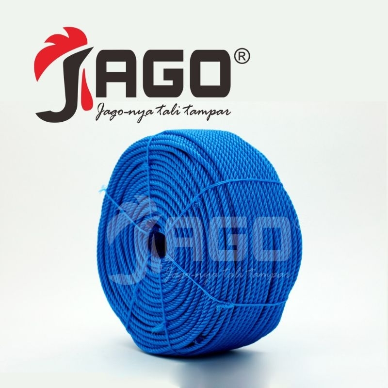 

Tali Tampar 3mm Merk Jago ±200M Tali Tambang Tali Tampar 1 Roll