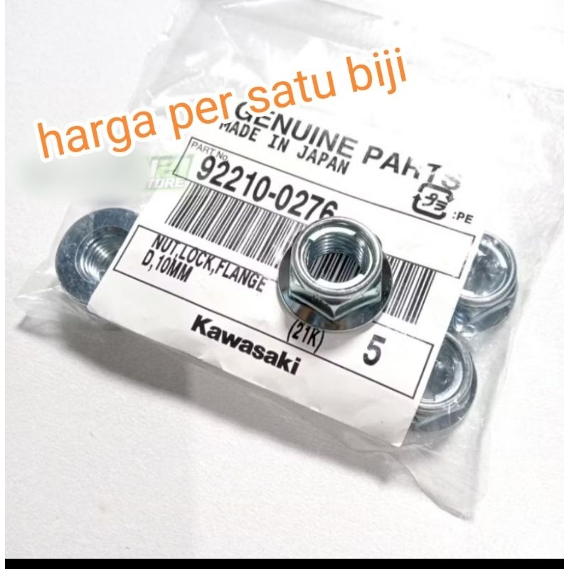 mur baut gear belakang Ninja 250fi Ninja 250 karbu ZX25R ZX25 R original