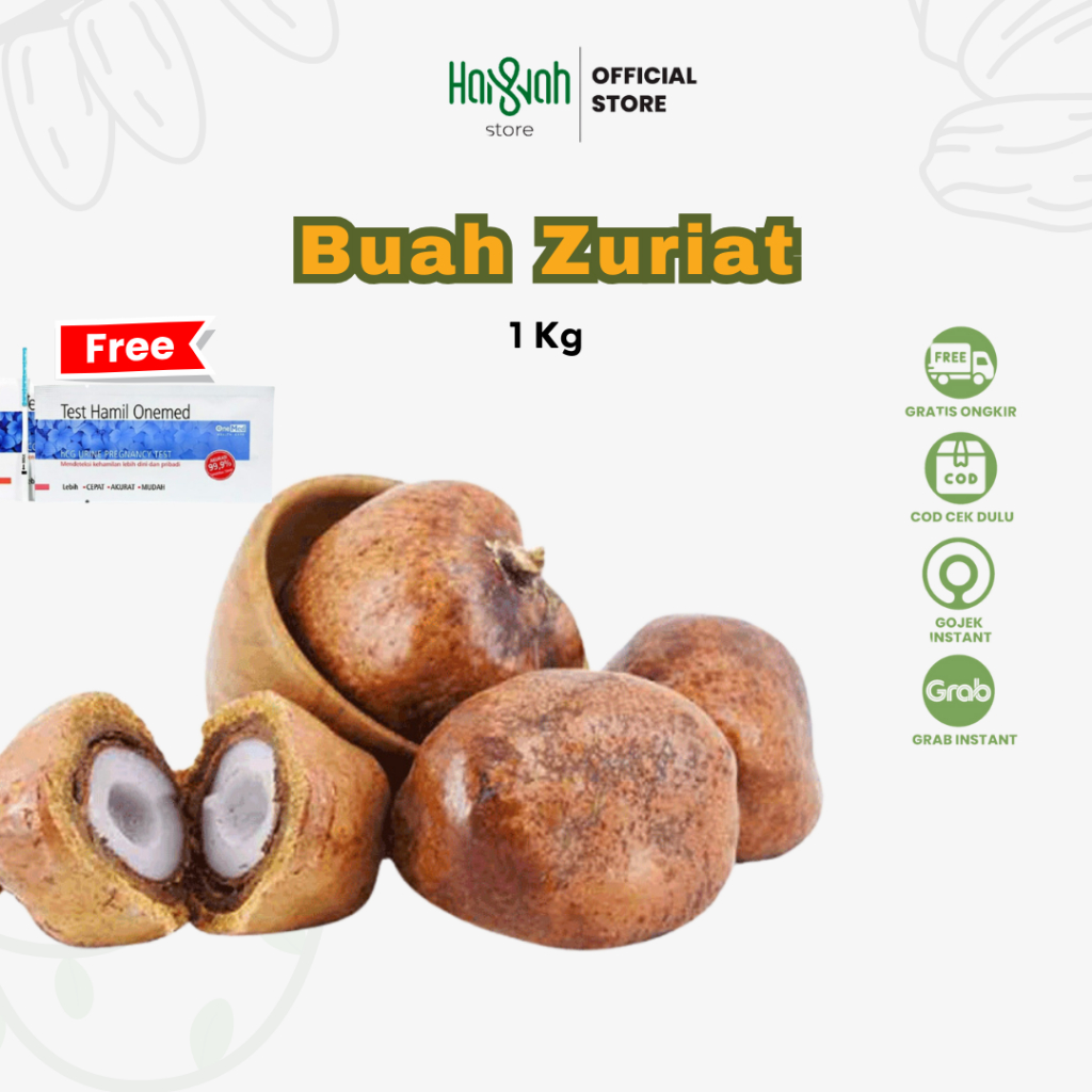 

Buah Zuriat Mesir 1 Kg | Zuriat Asli Promil