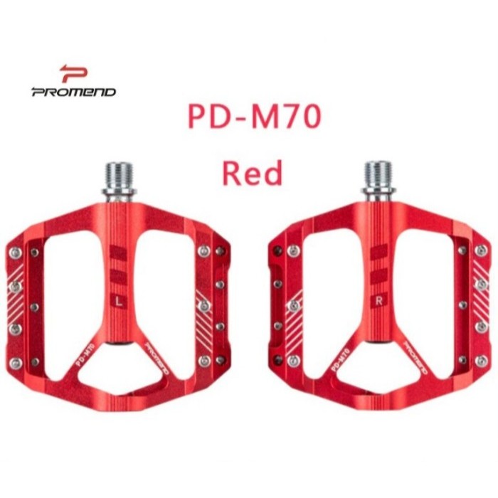 Promend M70 Pedal Sepeda MTB 3 Bearing Loncer Alloy