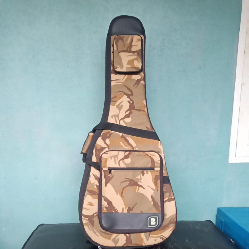 gigbag gitar akustik DBM X second bekas mulus