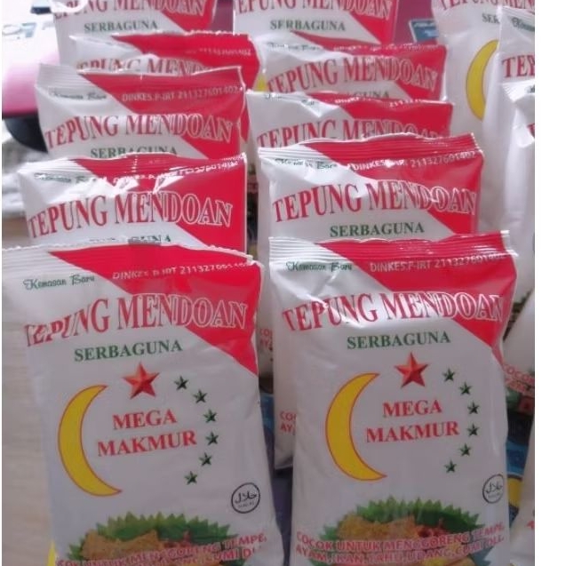 

Tepung Serbaguna Satuan & Grosir Tepung Crispy Mega Makmur Min 10 pcs, Max 50pcs
