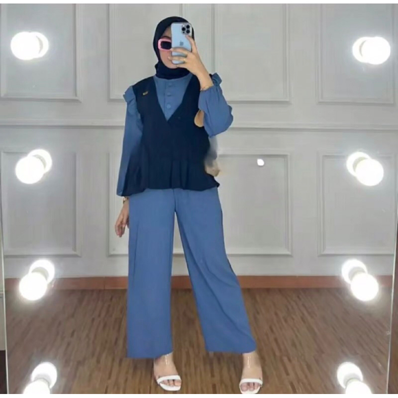 One Set Lesti Crinckle Airflow Premium