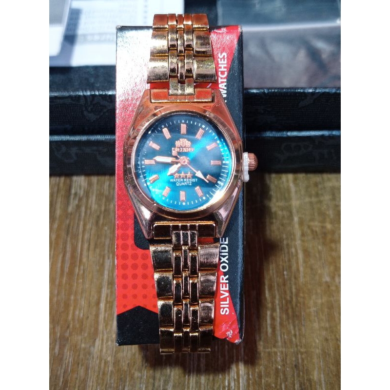 JAM TANGAN WANITA // JAM TANGAN WANITA ORIENT RANTAI ROSEGOLD STAINLESS STEEL