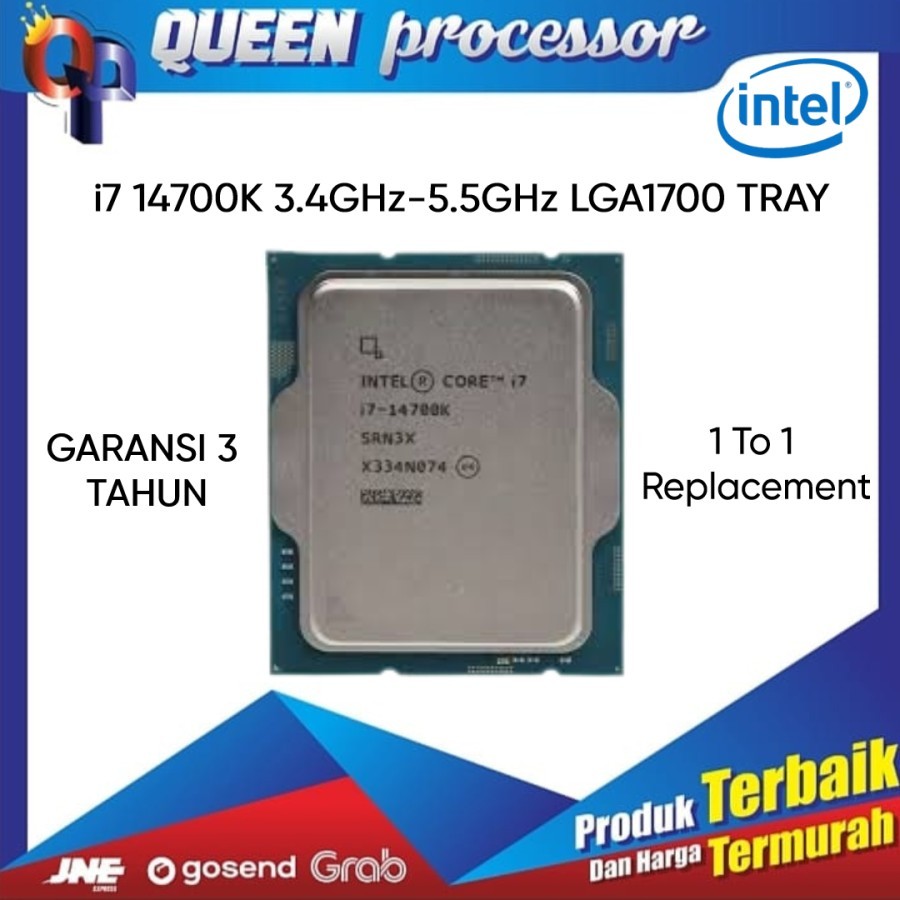 PROCESSOR INTEL CORE I7 14700K LGA1700 TRAY