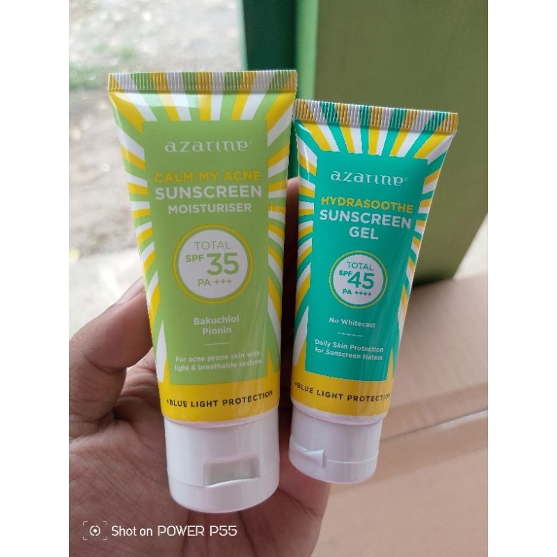 Azarine sunscreen moisturizer/ gel