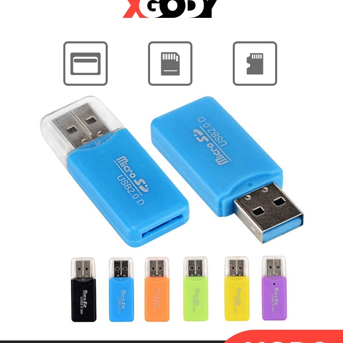 Khusus XGODY CARD READER SINGLE PORT USB HUBS