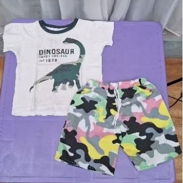 Setelan Anak laki laki perempuan preloved  setelan anak pendek 2 tahun 3 tahun 4 tahun 5 tahun baju 