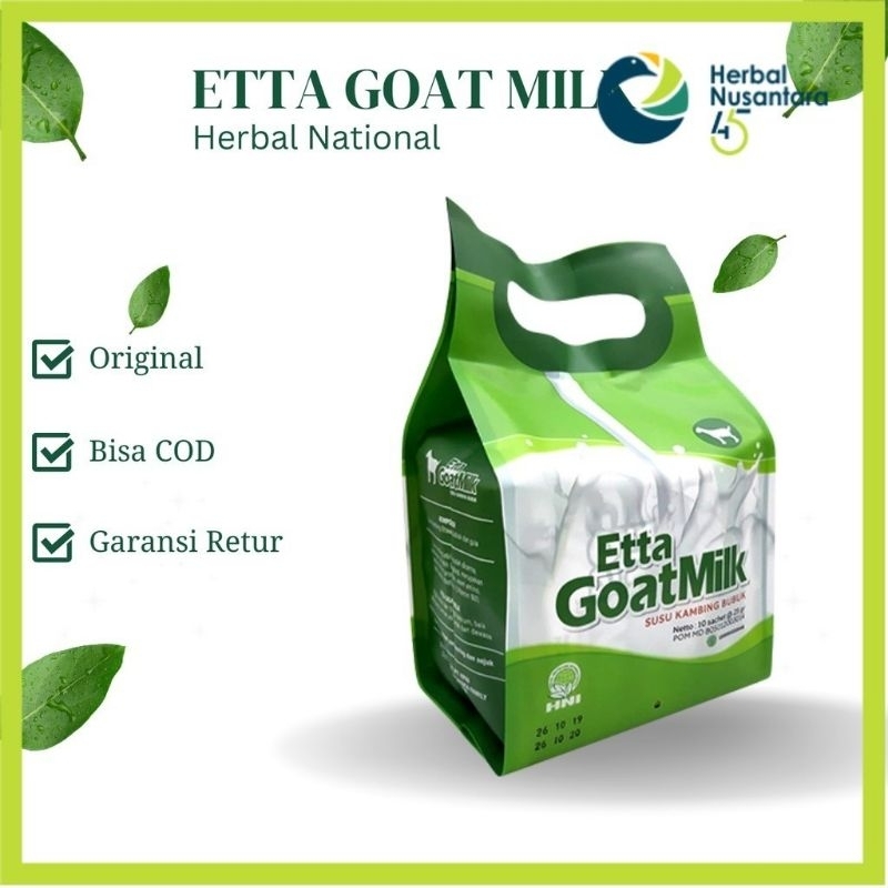 

Etta goat milk susu kambing etawa bubuk menyembuhkan asam dan paru paru